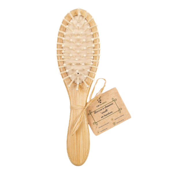 Brosse à cheveux small (enfant) en bambou - 1