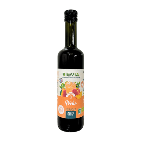 Infusion stévia pêche bio (à diluer comme un sirop) - 1