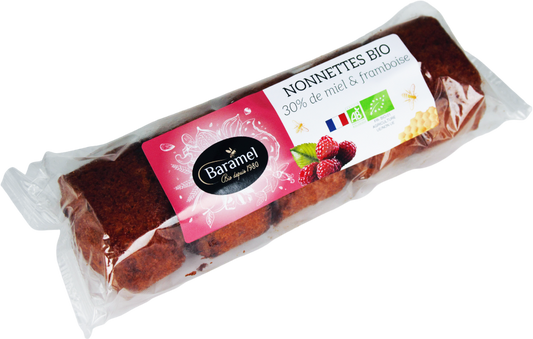 Nonnettes bio à la framboise - 1
